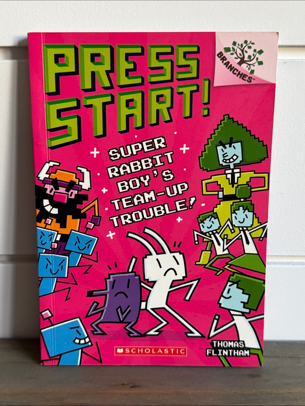 Press Start! #10: Super Rabbit Boy’s Team-Up Trouble! - Paperback Novel